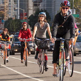 Photo: Ever wanted to know what it’s like to be a woman? Go get your bike.  (urbanvelo.org). 