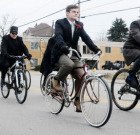Shop Owner Honored Via Bicycle-Led Funeral Procession