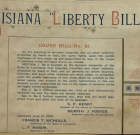The Louisiana Liberty Bill of 1890