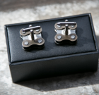 Bicycle Chain Cufflinks